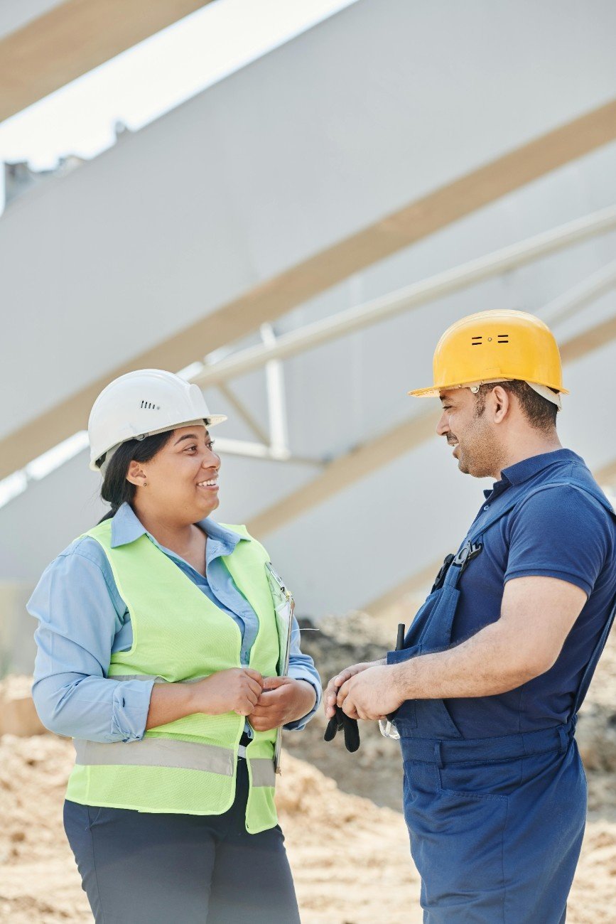 BUILDCORE construction professionals at work